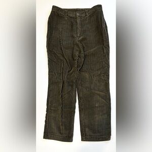 DKNY Olive Corduroy Trousers